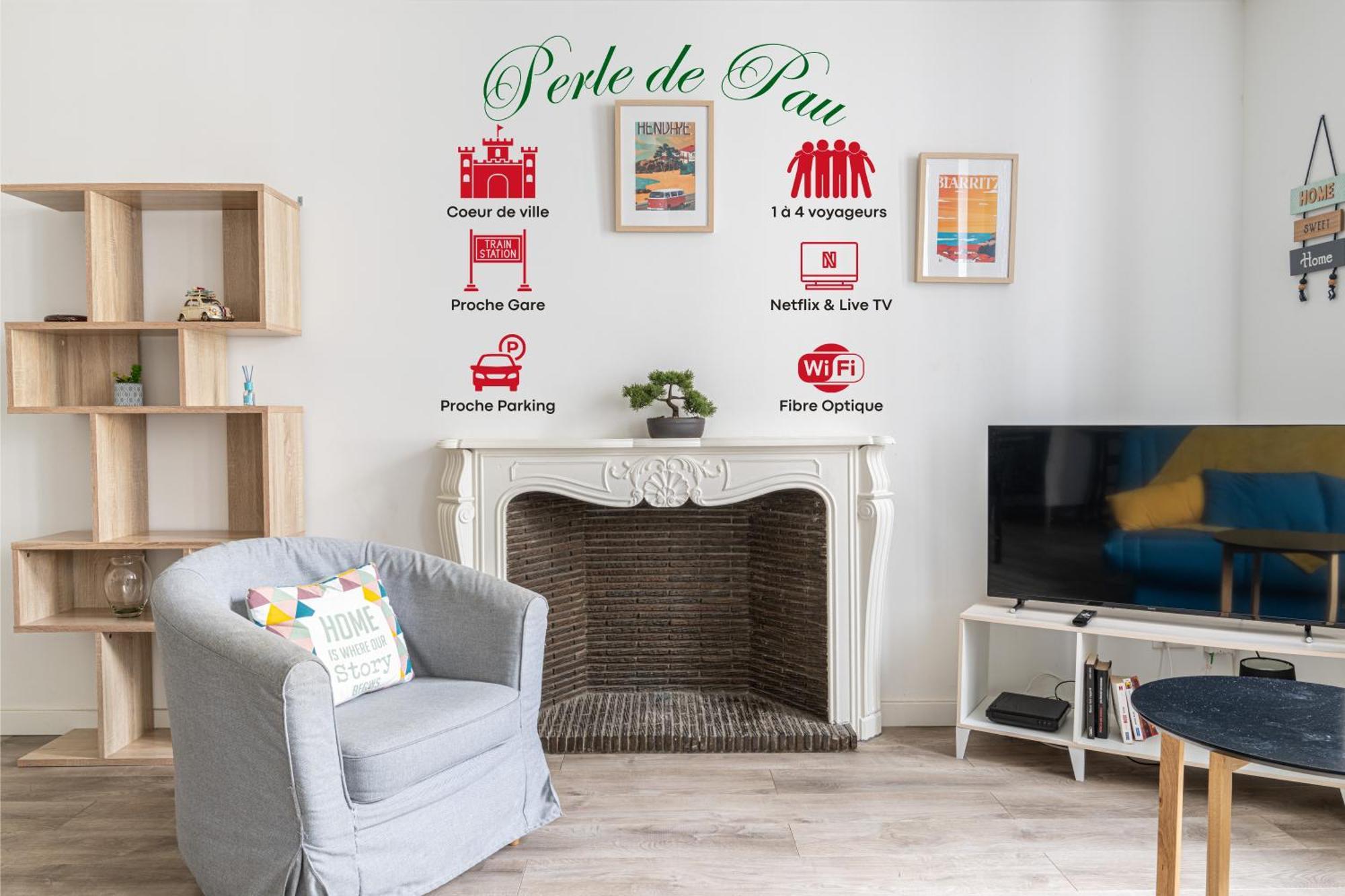 Appartamento La Perle De Pau Esterno foto
